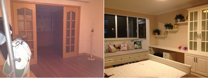 70平方三室一厅宜家风格,宜家旧房改造小户型