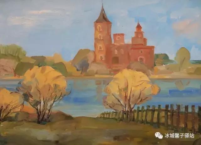 诗情画意般的伏尔加庄园,俄罗斯画家笔下绝美的温暖