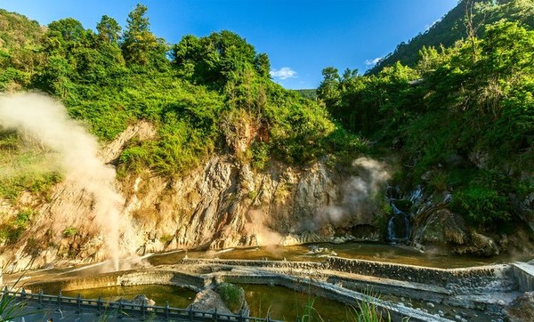 腾冲火山热海一分钟看景区,腾冲火山热海导览全景图