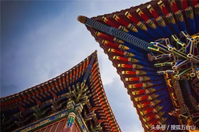 五台山逆朝台徒步照片,去五台山拍照片姿势