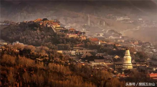 五台山逆朝台徒步照片,去五台山拍照片姿势