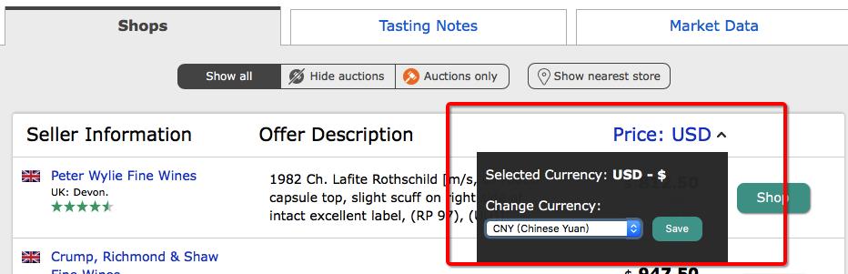 如何在wine-searcher买酒,winesearcher怎么用