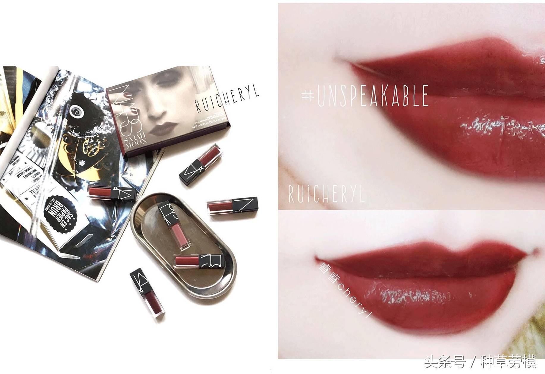 超好用的三支最显气色的口红试色,试色口红100款