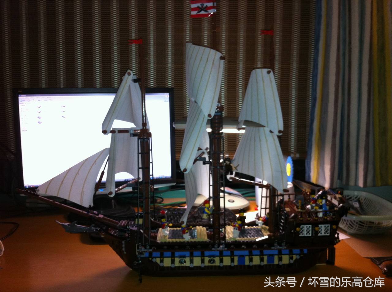 乐高加勒比海盗黑珍珠号礼盒装,乐高加勒比海盗船系列