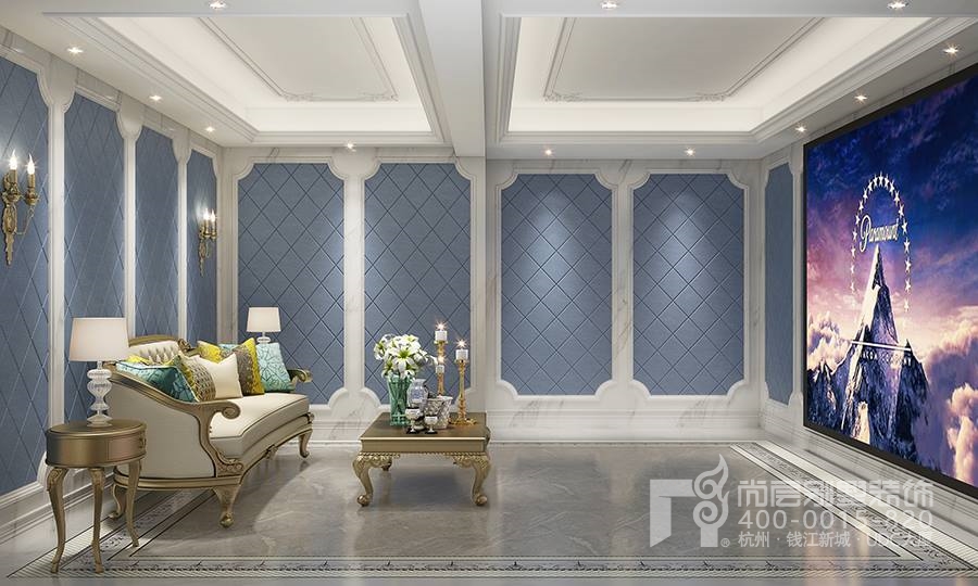 保利霞飞郡排屋,霞山保利装修风格案例