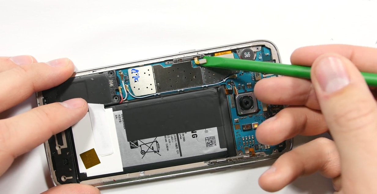 三星s7edge拆机修电源键,三星s7edge拆机视频