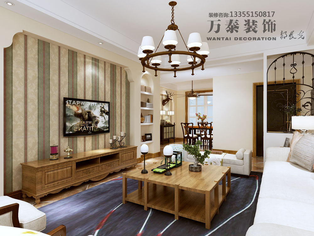 兖州新百汇春园装修效果图,兖州新百汇一楼小院装修