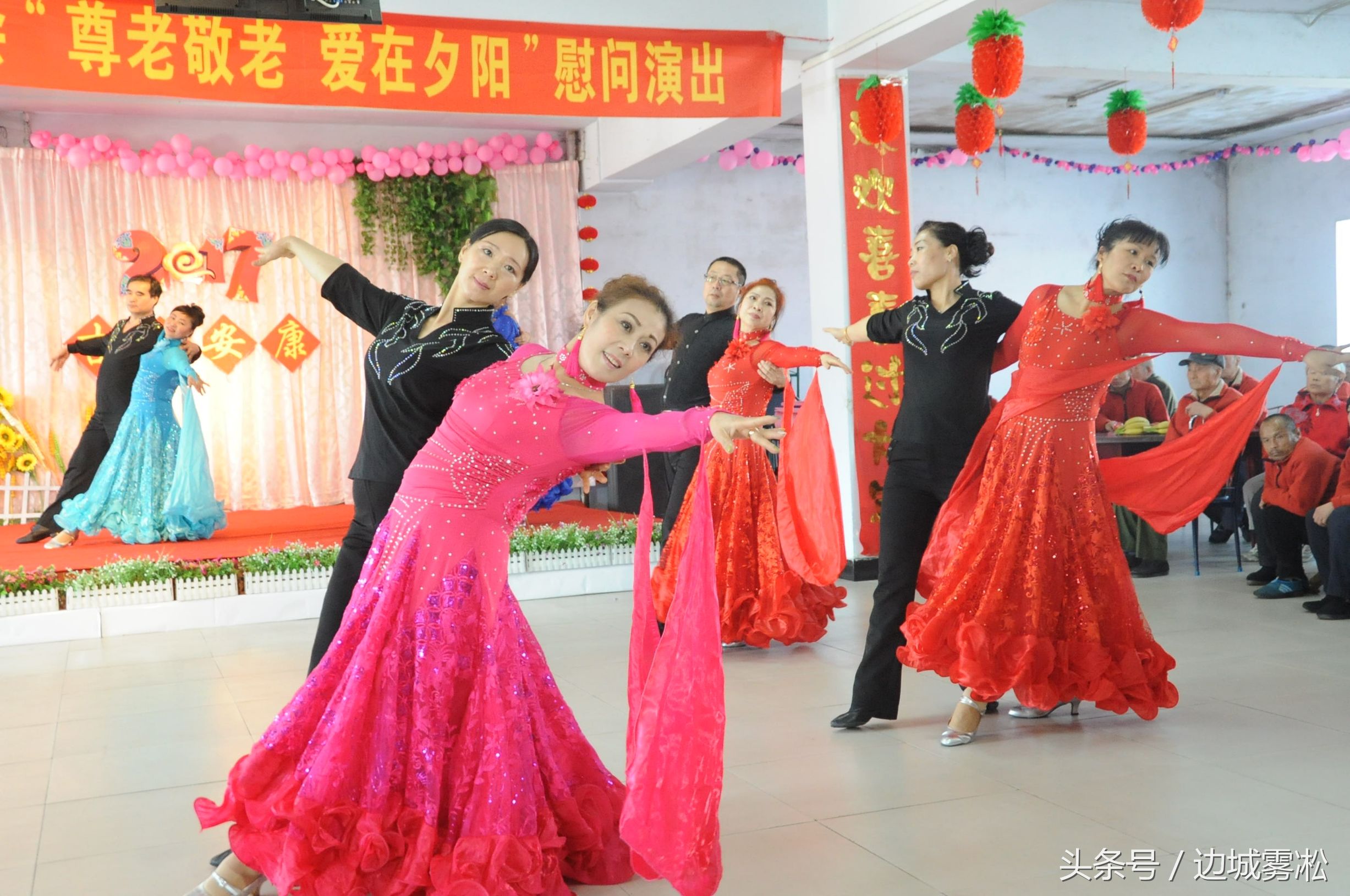 黑河市旗袍协会春节晚会,北安市旗袍协会三周年开场秀