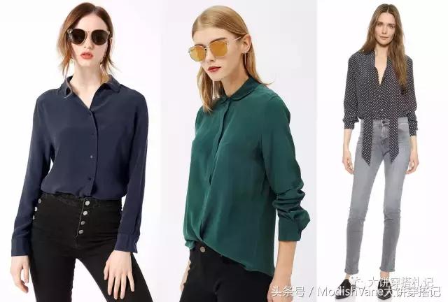 不同做工的衬衫,不同衬衫