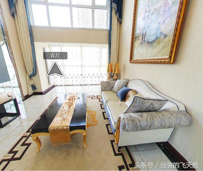 包头理想城120平装修效果图,裕民新城理想城包头