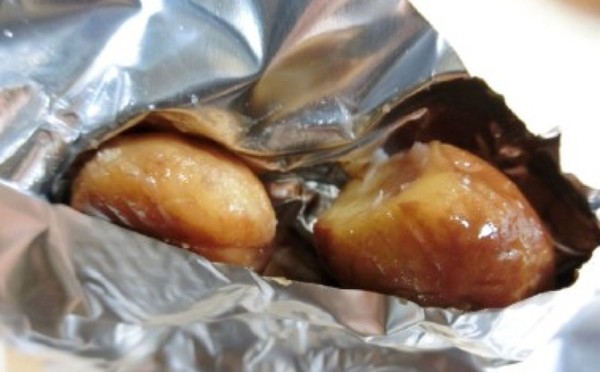 栗子甜不甜试吃,一颗小栗子试吃