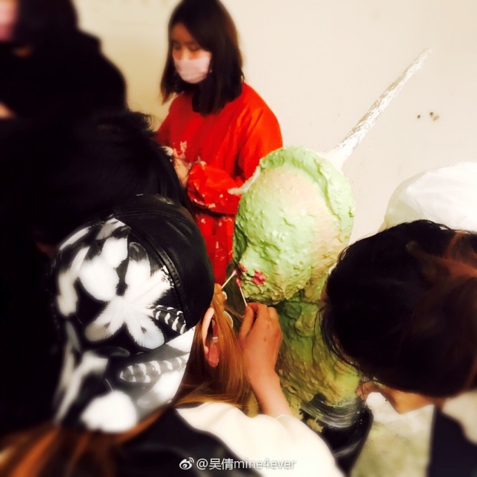 倒模用得妙，唐嫣娜扎变成大胖子，厉害的是我白凯南欧巴呀