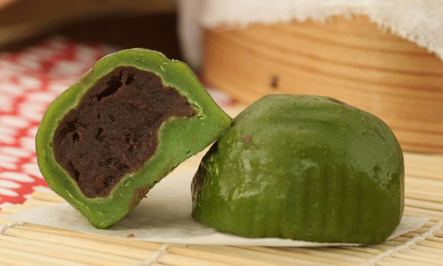 网红青团咸蛋黄肉松青团,蛋黄肉松青团推荐