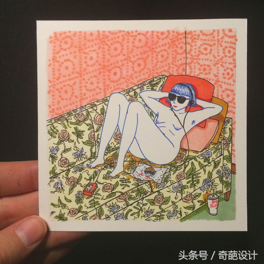 原来女人一个人在家的时候这么奇葩……