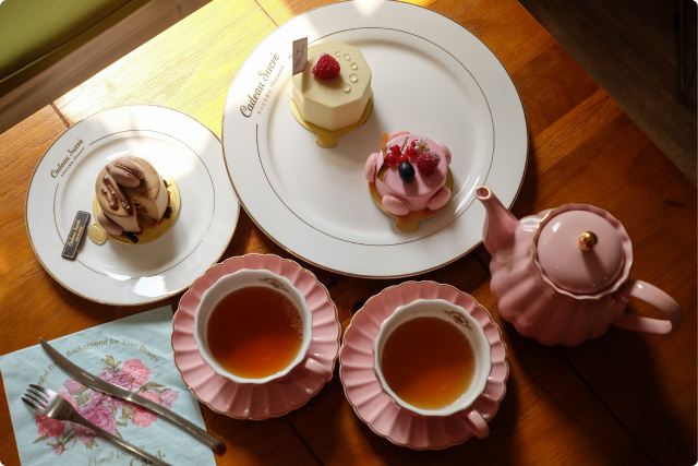 法式甜品店隐藏的秘密,一座隐藏秘密花园