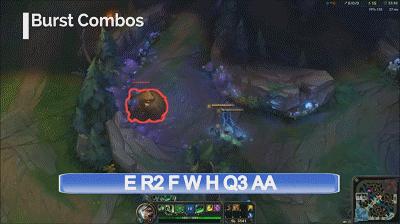 锐雯各种连招解析,锐雯最全60套连招技巧