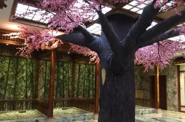 一起泡温泉的奢侈的享受,夏日一起泡温泉