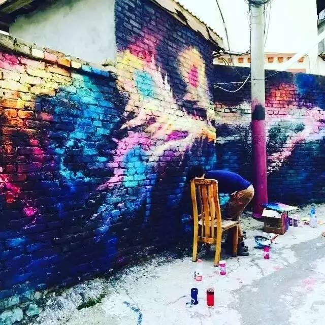 成都资深壁画艺术家——淼淼