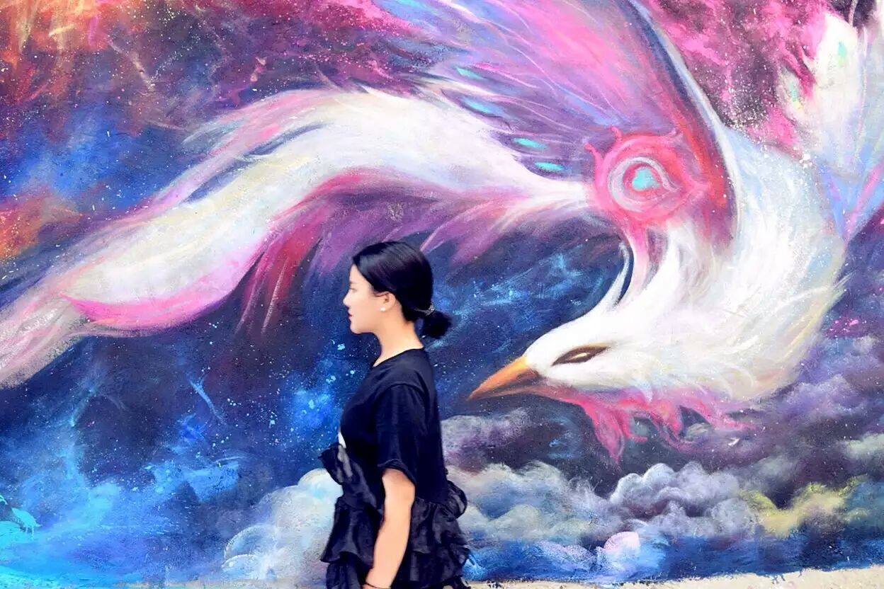 成都资深壁画艺术家——淼淼