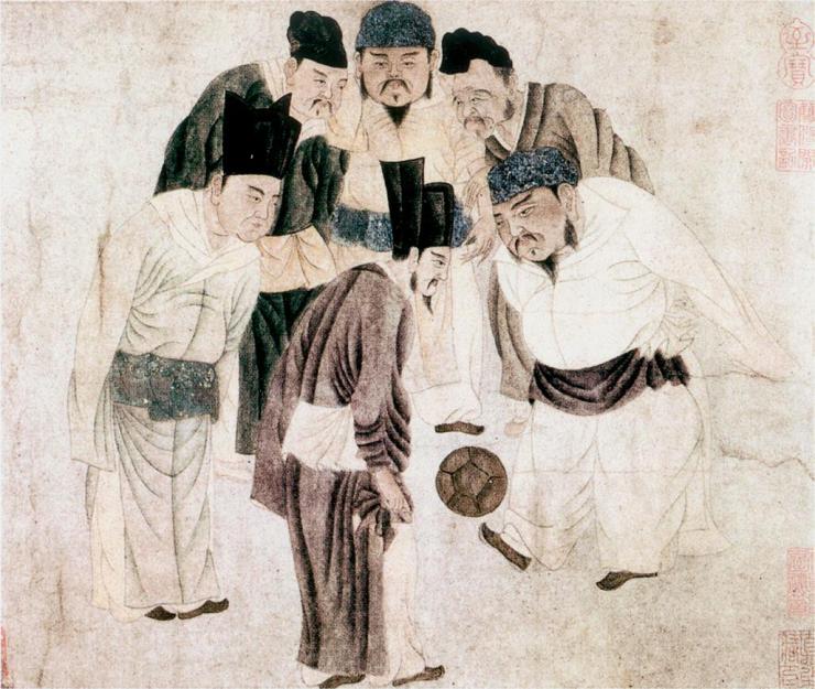 踢足球的传奇故事,足球故事蹴鞠