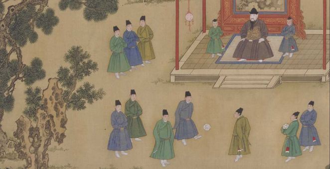 谈中国古代蹴鞠的兴衰,关于足球的起源论文1000字