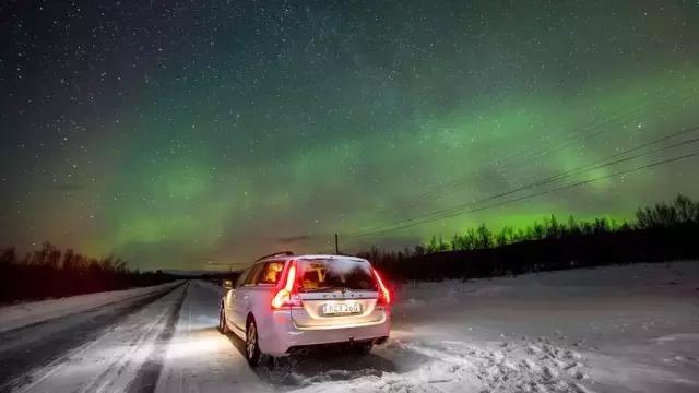 世界最美小镇看极光冬日自驾行摄北极圈