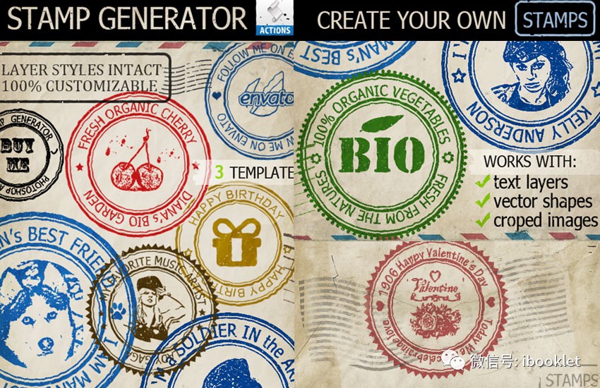 如何在Photoshop中创建橡皮图章效果