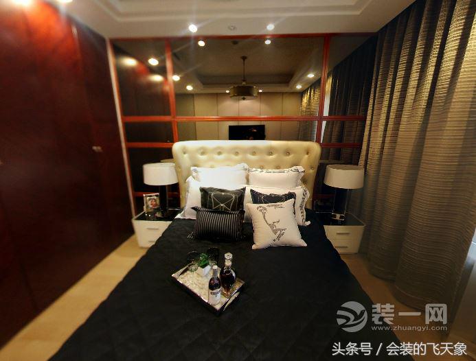 沈阳小户型背景墙,沈阳样板房装修效果图86平米