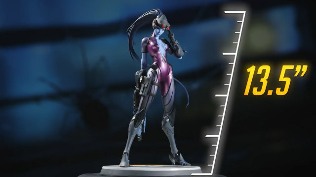 守望先锋手办黑百合可动,守望先锋黑百合手办