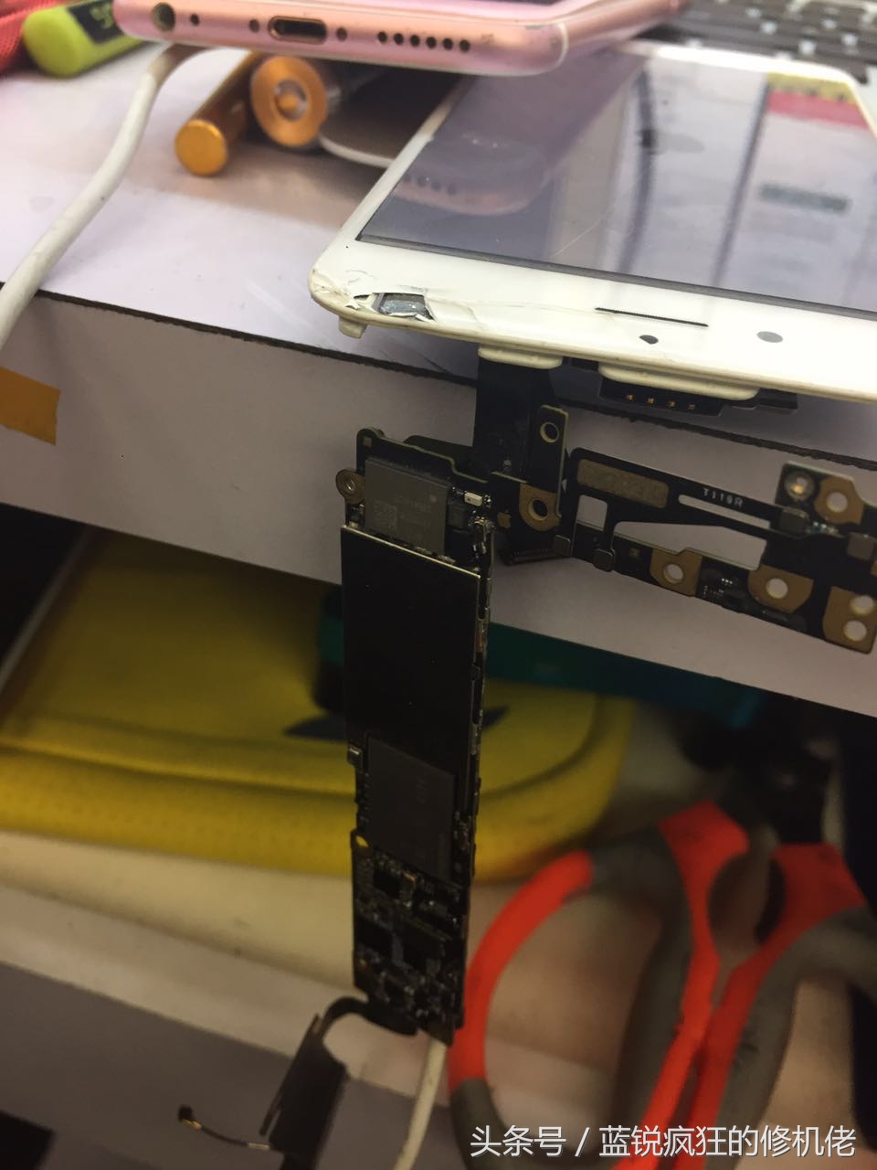 苹果6怎么判断主板摔坏了,iphone6s重摔维修