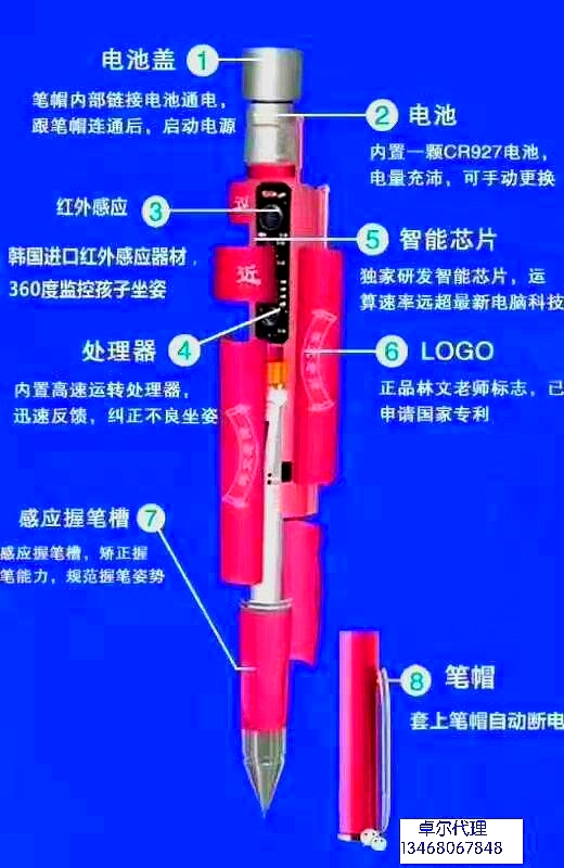 林老师防近视护眼笔,林文正姿防近视护眼笔