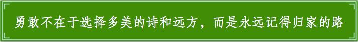 勇敢不是一味的追求而是放弃,人生在于勇敢和选择