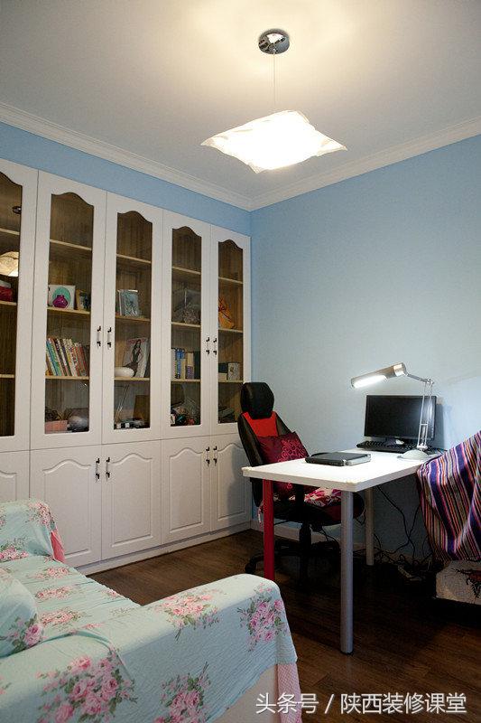 二层楼房田园风带院子效果图,田园风格二室一厅装修效果图