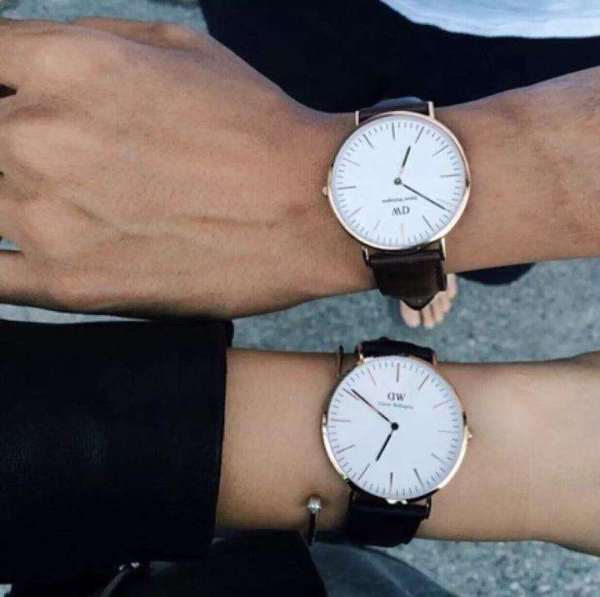 dw女士手表真假辨别图解,dw手表真假有什么区别