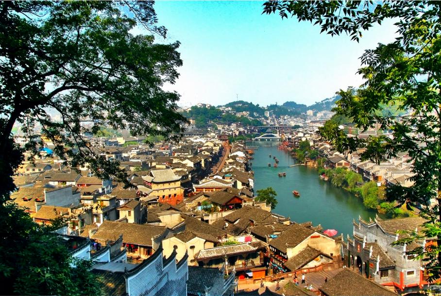 湖南沈从文故居,沈从文的故乡湘西凤凰古城