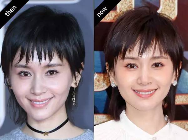 刘亦菲海鸥眉怎么修,刘亦菲的三个不同妆容