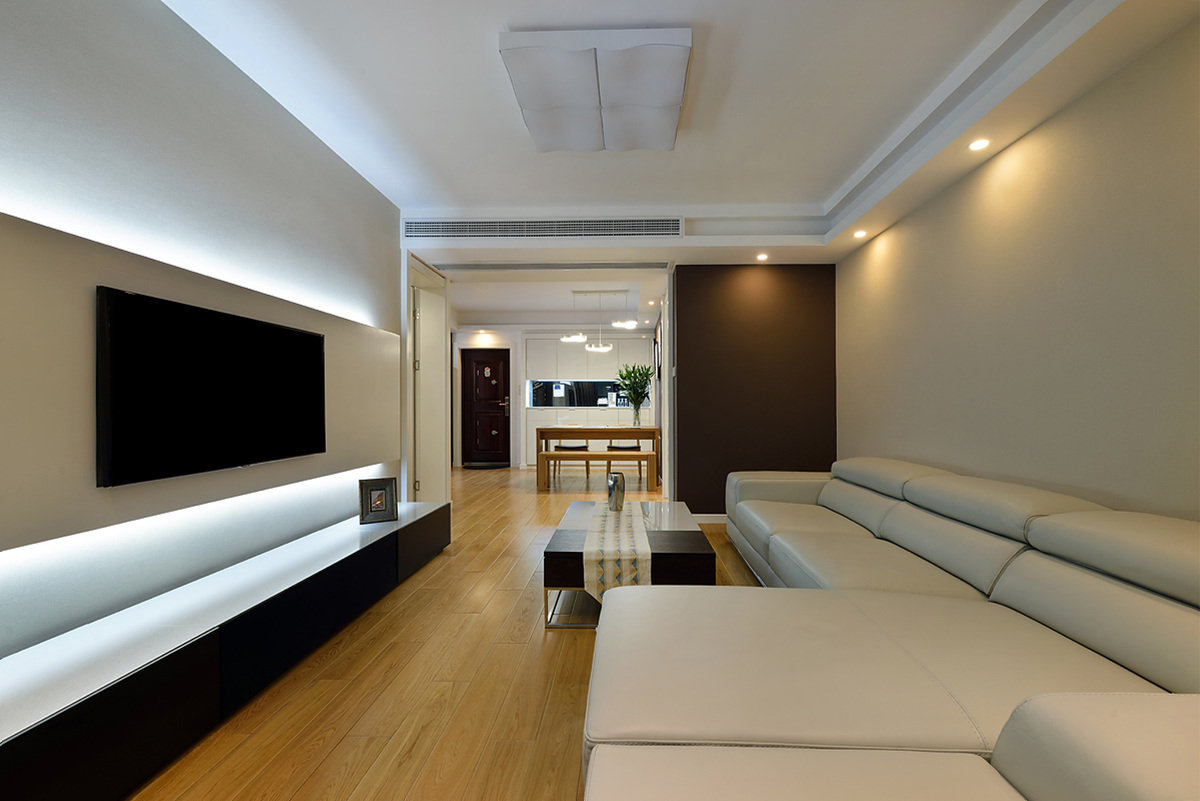 装修房子效果图简单大气温馨明亮,三室一厅简单清爽装修120平方