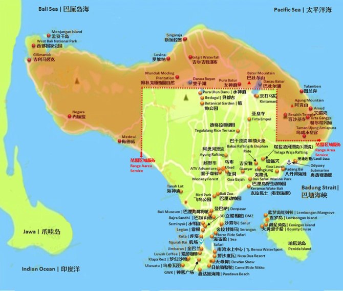 夏日国外巴厘岛避暑旅游推荐,巴厘岛夏天的风景