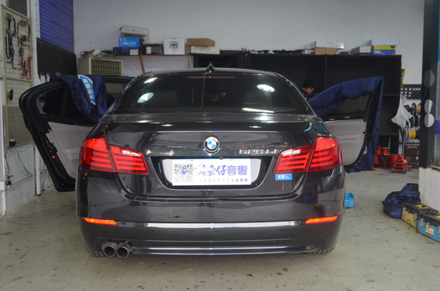 丹阳宝马525音响改装,宝马525改装声浪浑厚