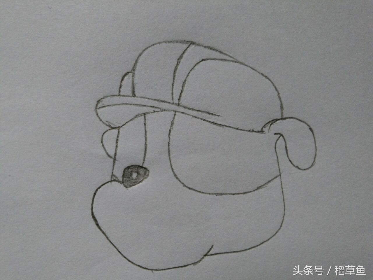 画汪汪队简笔画教程,简笔汪汪队的画法