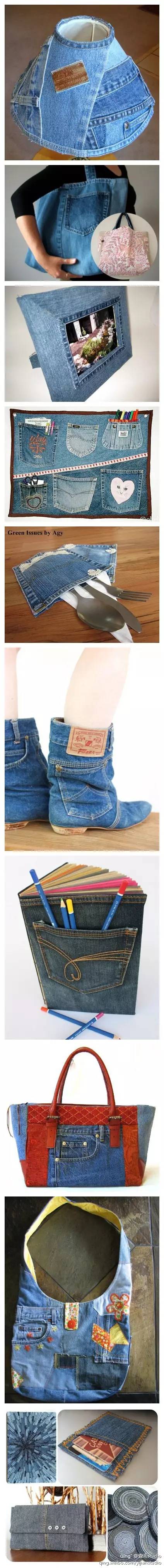 有没有比较有创意的牛仔裤改造,创意牛仔裤改短