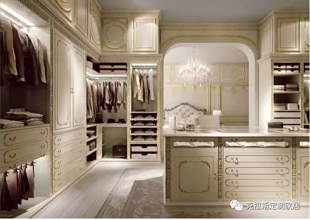 高端步入式衣帽间定做,北欧衣帽间定做