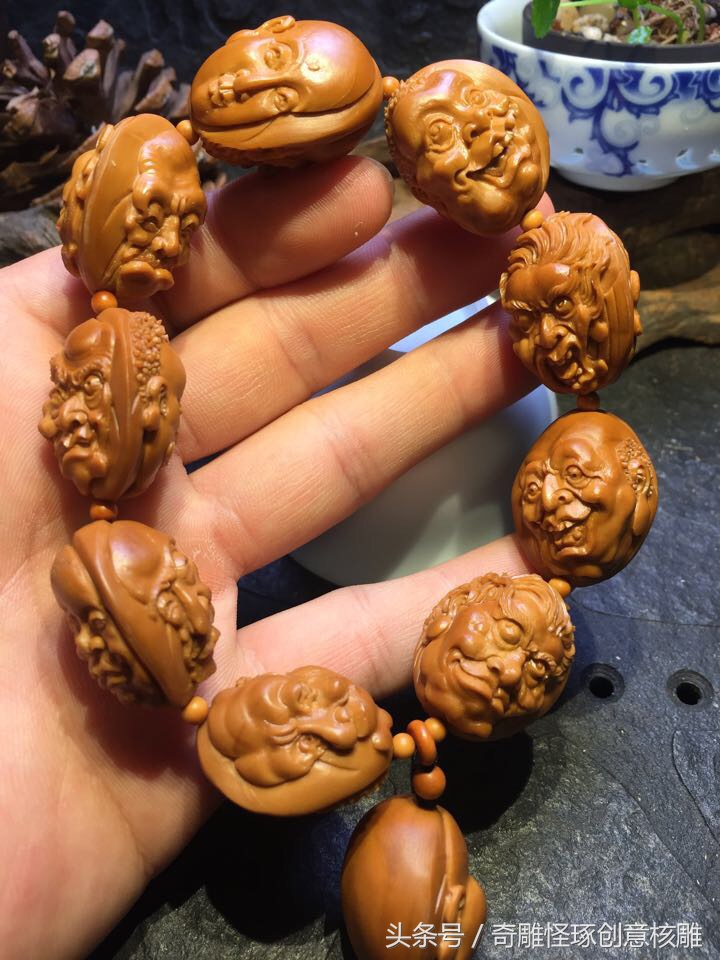 精工雕刻橄榄核雕是不是纯手工的,苏工橄榄核雕骷髅