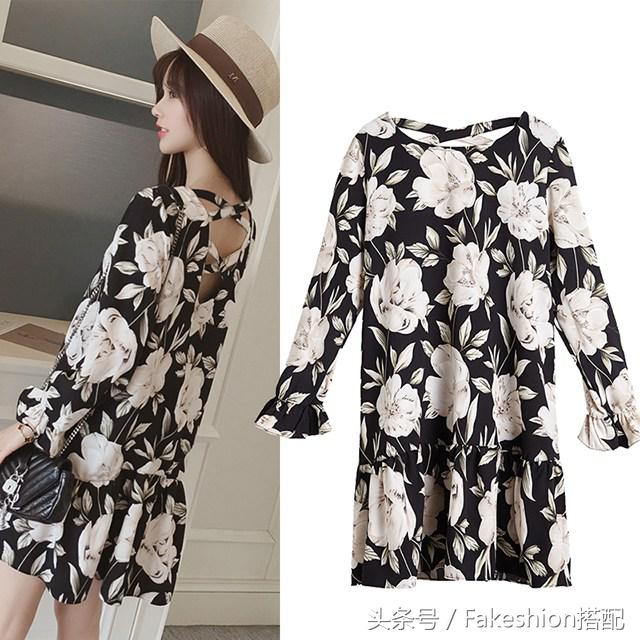 碎花连衣裙的搭配与讲解,碎花连衣裙100种搭配图