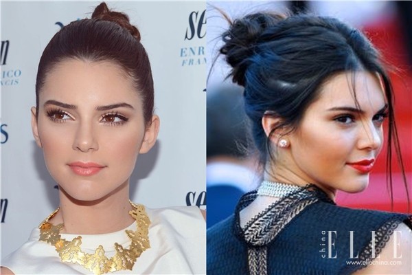 发量少慵懒丸子头减龄又时髦,时尚显高发型丸子头