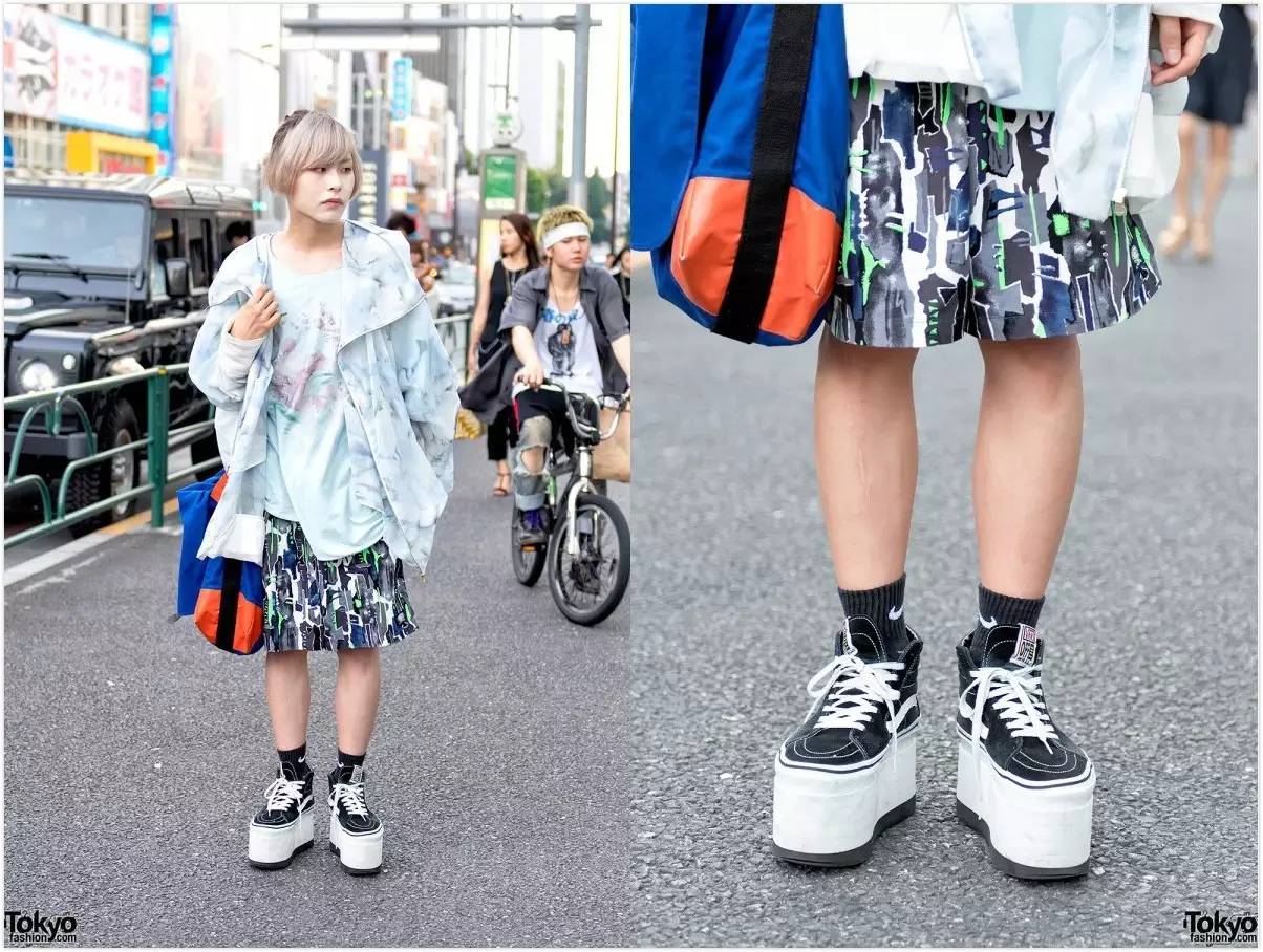 原宿街拍夏天穿什么,原宿潮酷穿搭