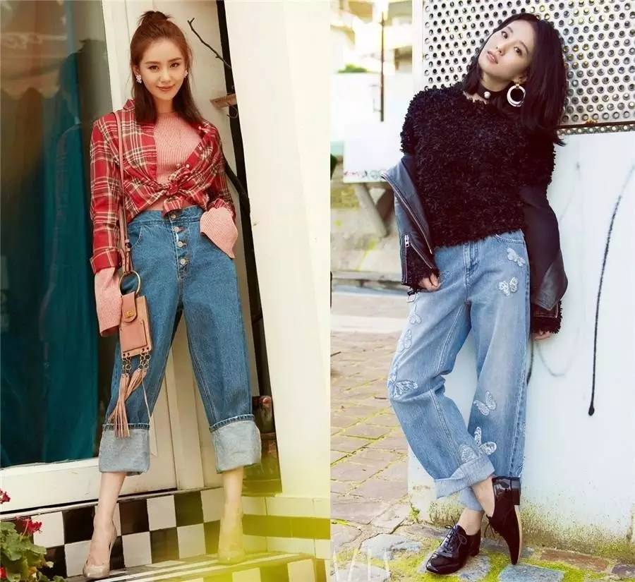 好看的卷裤脚裤子,别再穿阔腿裤了2019年流行这4条