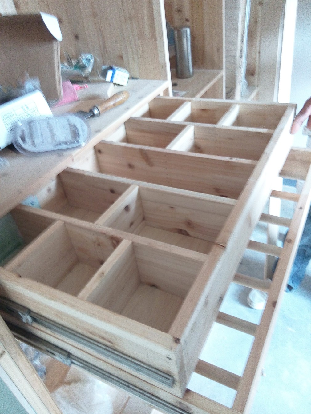 101平米美式橱柜图片,铝合金夹砖橱柜最全教程