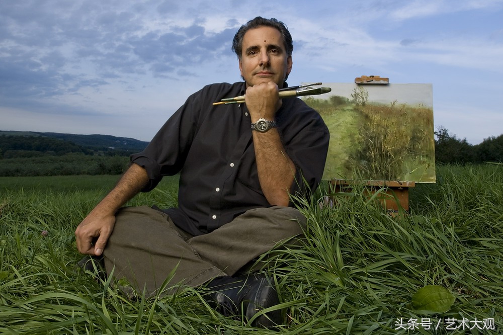 冉茂芹风景小油画写生视频,崔根男风景油画写生视频