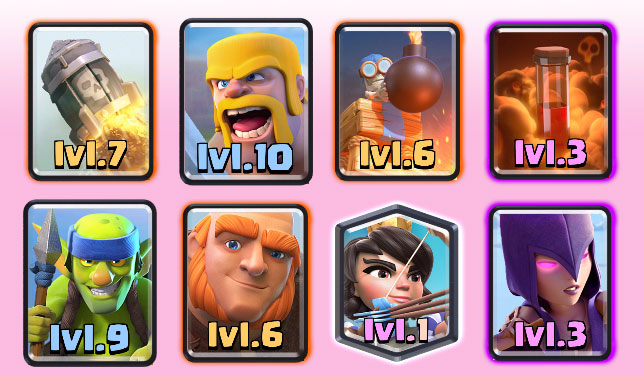 皇室战争6阶最佳卡组搭配2023,皇室战争6阶最强卡组推荐